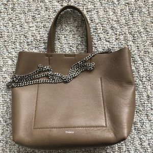 Theory Micro Tote Camel